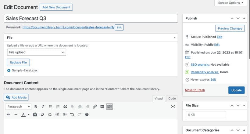 Add Document
