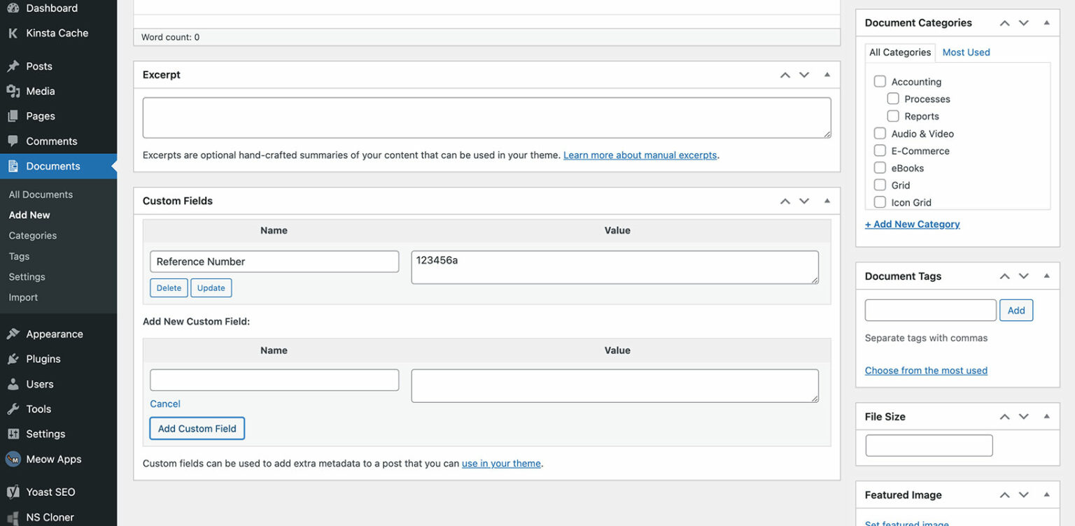 How to Configure the Fields in Your Online Document Library