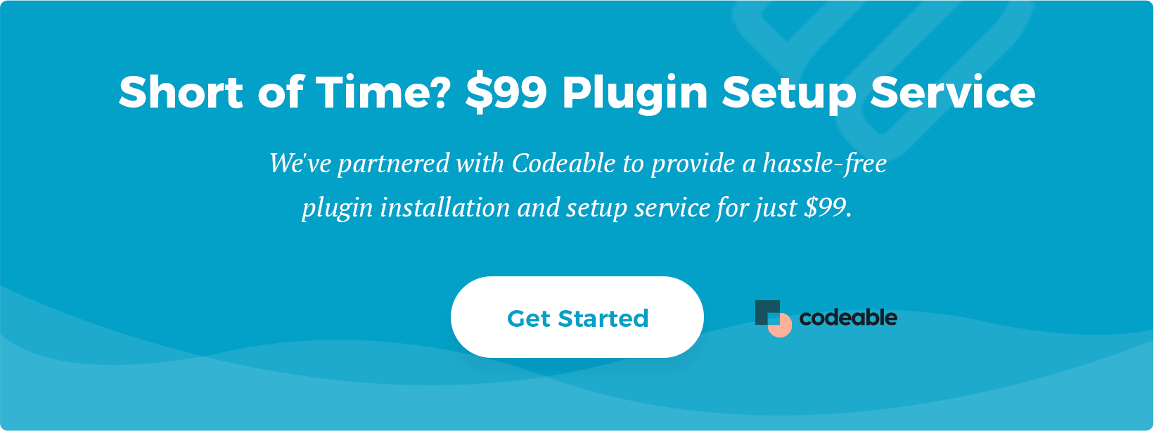 Codeable Plugin Setup Service