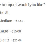 woocommerce product options radio style
