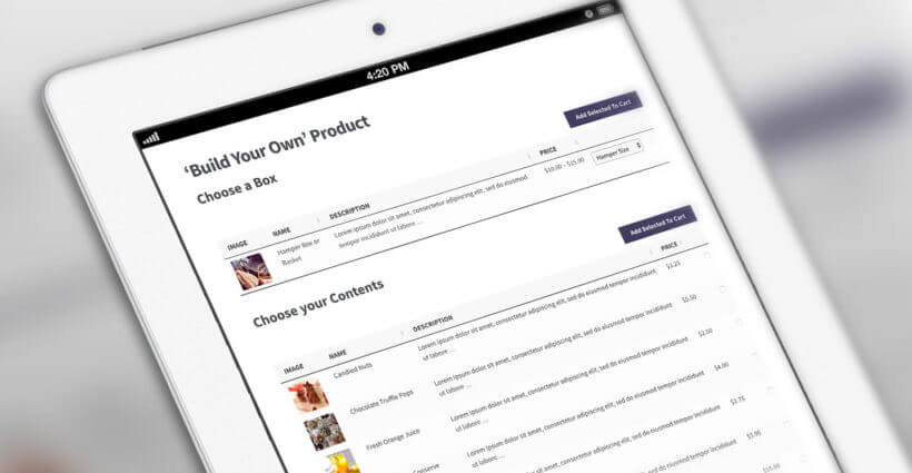 Build Your Own Product Website WooCommerce