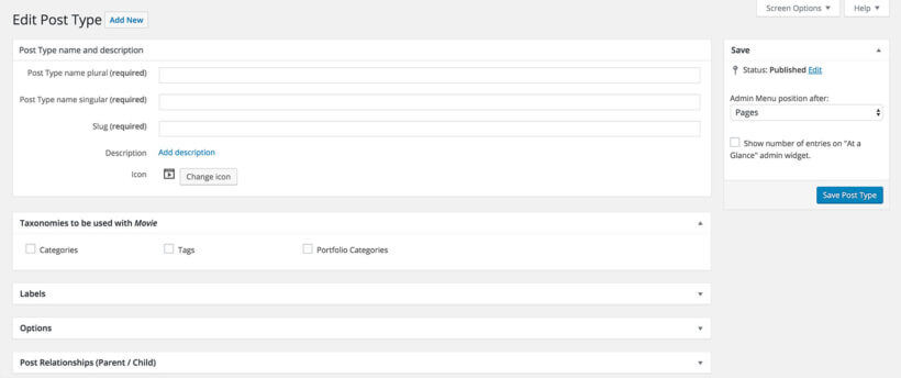 Add WordPress knowledge base custom post type