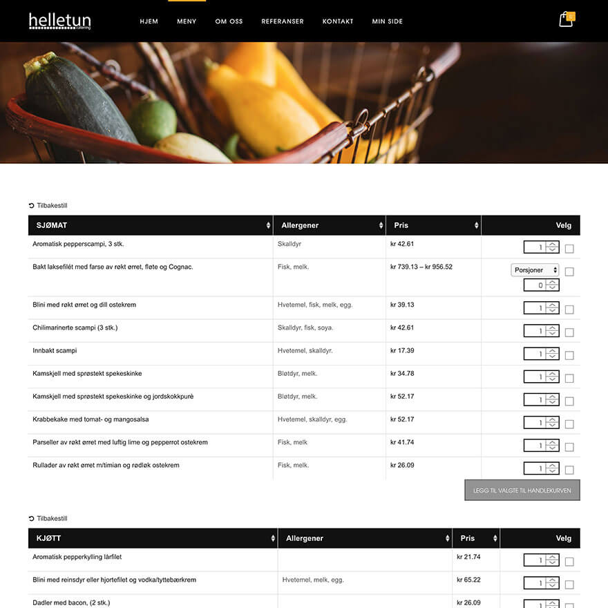 WooCommerce-Food-Catering-Website WooCommerce Food Catering Website