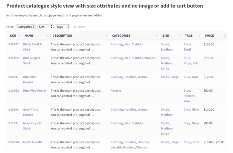 Read only ultimate product catalogue.