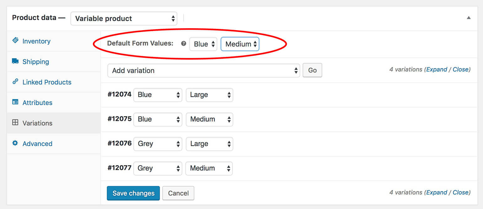WooCommerce Product Table - Variations Documentation