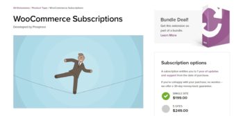 The WooCommerce Subscriptions extension.