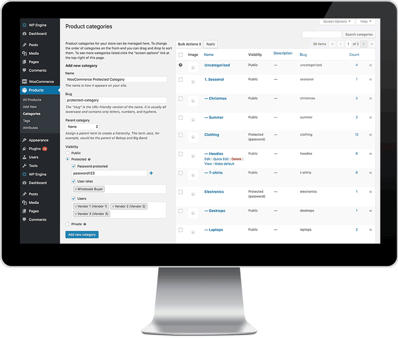 Create Woocommerce Protected Content Restrict By Password User Or Role