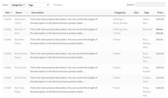 How to List WooCommerce Products Without Images