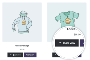 WooCommerce Quick View Buttons