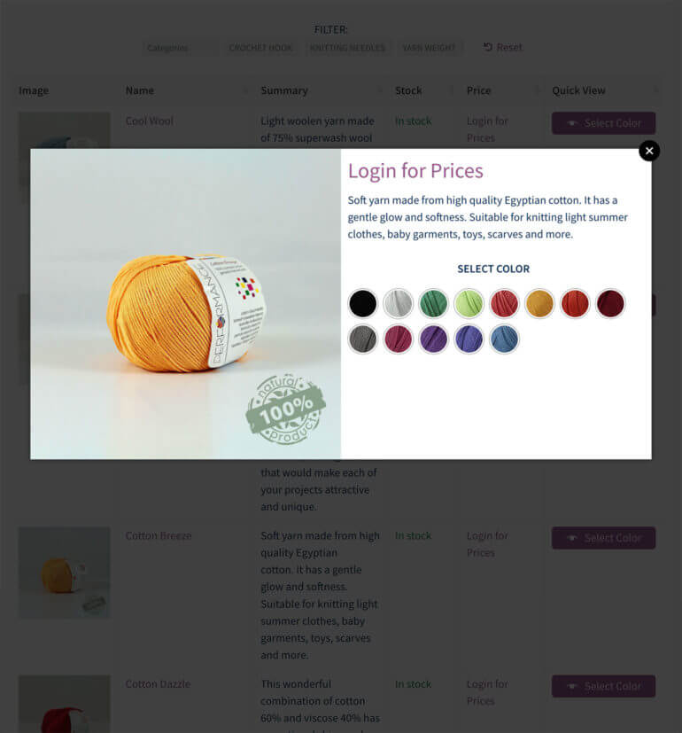 WooCommerce quick view wholesale plugin