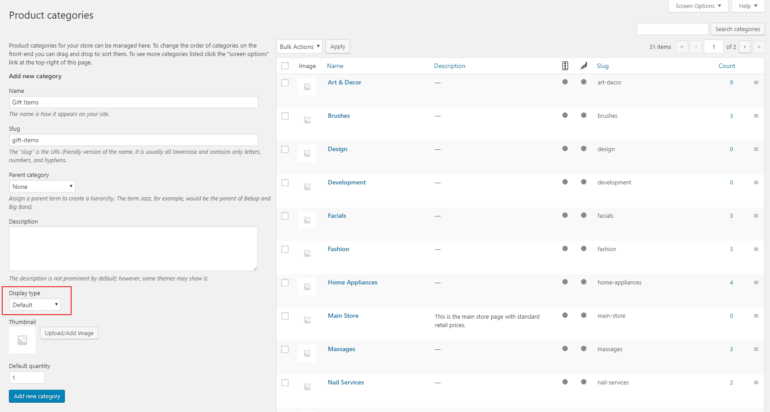 Setting default quantities for WooCommerce product categories