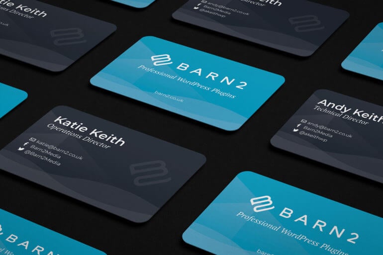 Barn2 business card design