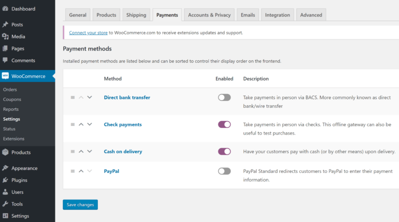 Configure checkout method for online proofing