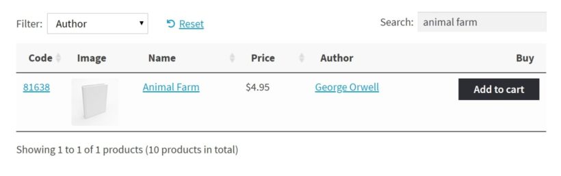 WooCommerce ebook store