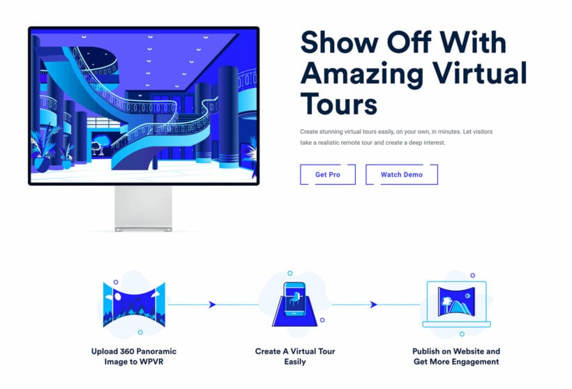 WPVR Virtual Tours gallery plugin