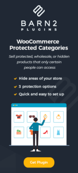 WooCommerce Protected Categories portrait banner