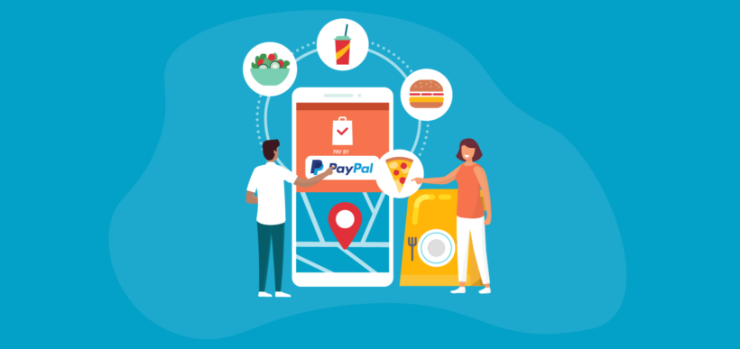 Paypal shop food delivery