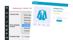 WooCommerce Variation Prices plugin