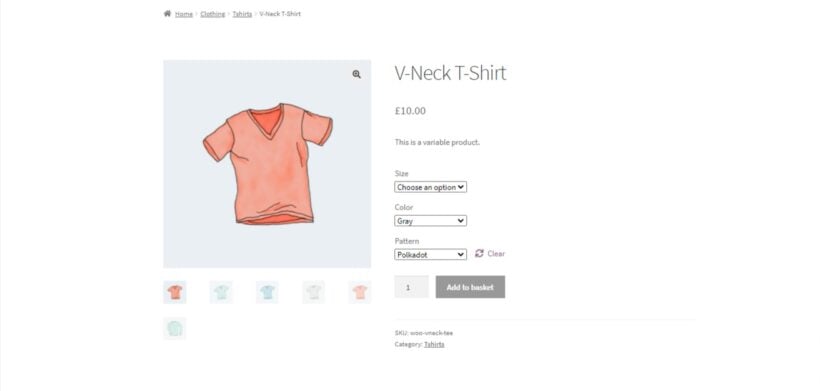 WooCommerce product gallery