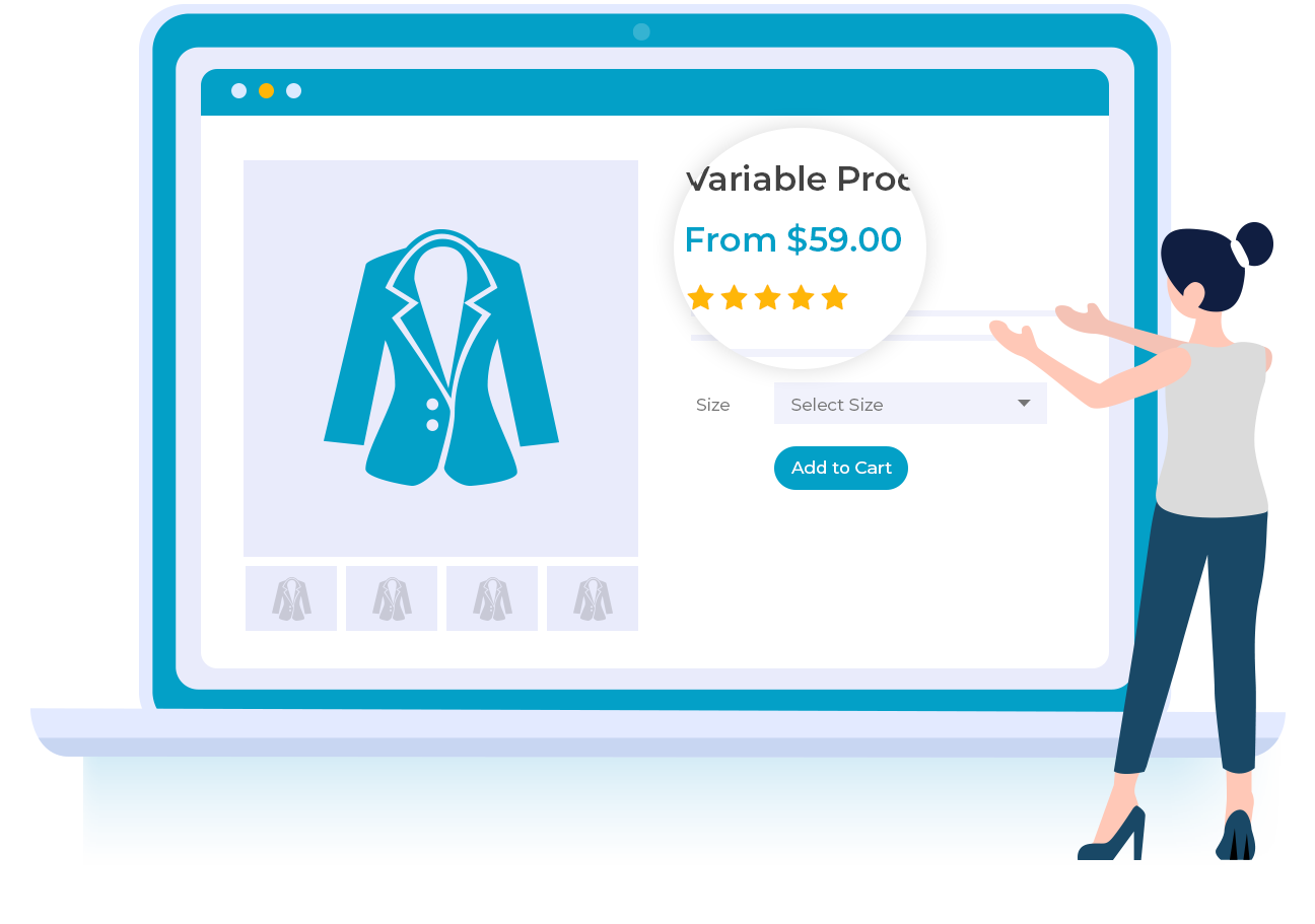 WooCommerce Variation Prices