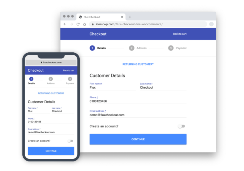 Flux Checkout for WooCommerce - Iconic