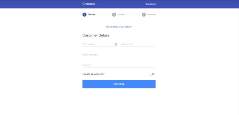 WooCommerce multistep checkout