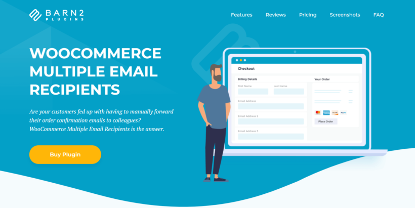 WooCommerce Multiple Email Recipients woocommerce email plugins