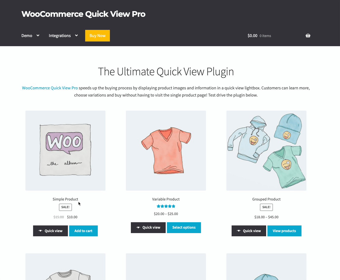 Quick View Pro demo