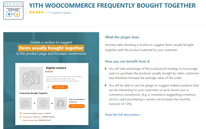 YITH WooCommerce Frequently Bought Together