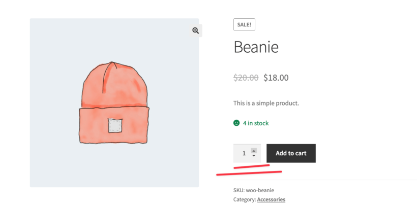 WooCommerce quantity input: the classic arrows