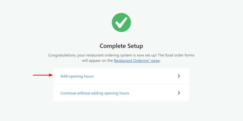 Add WooCommerce opening hours