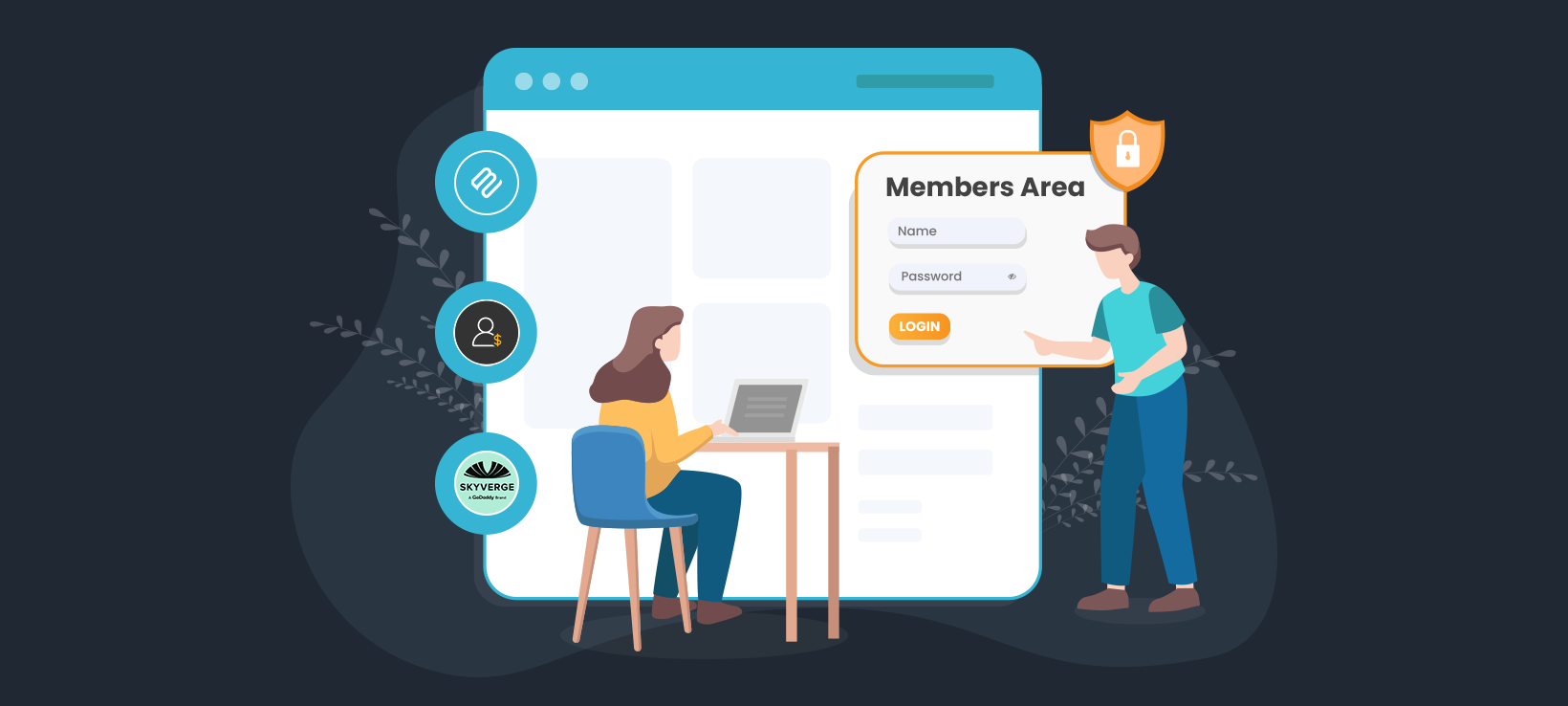 How to create a WordPress members area with password protection - Complete Guide