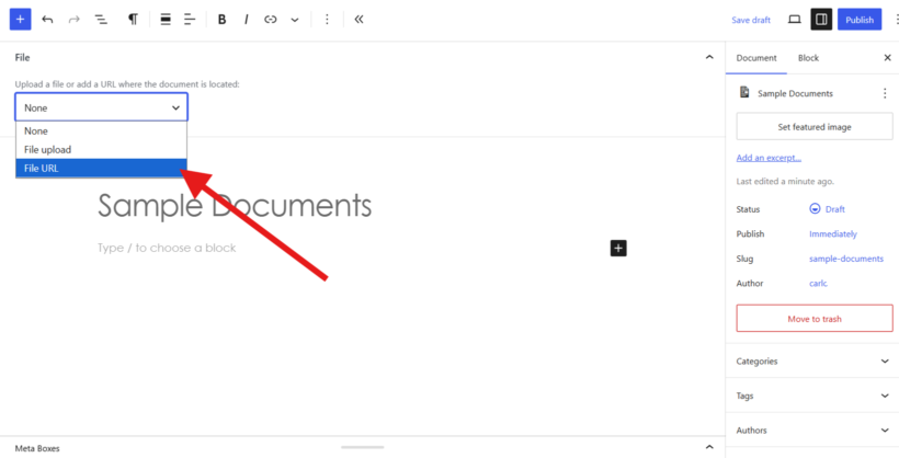File URL