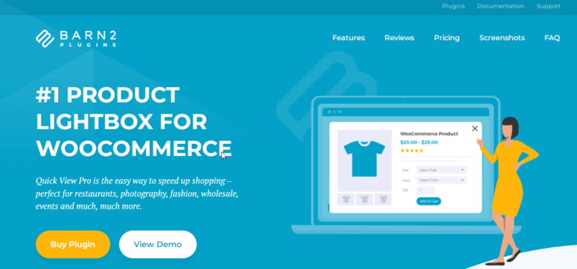 Quick View Pro woocommerce product popup plugin