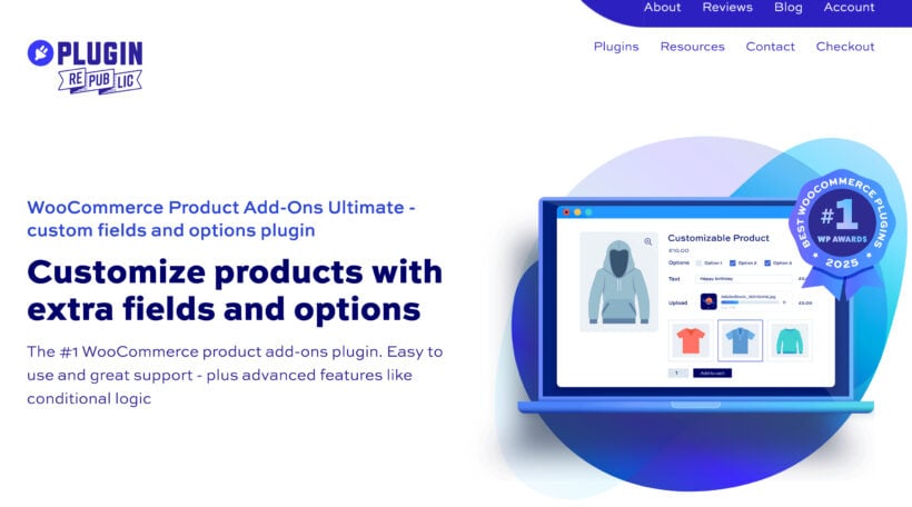 WooCommerce Product Add-Ons Ultimate by Plugin Republic banner