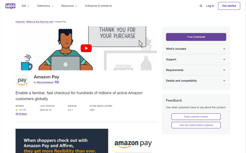 Amazon Pay WooCommerce