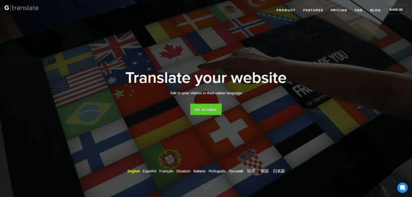 GTranslate - Website Translator plugin for WordPress