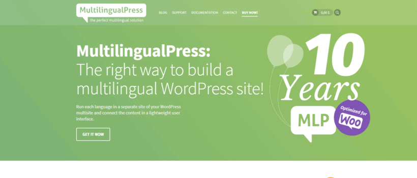 MultilingualPress - multilingual WordPress websites