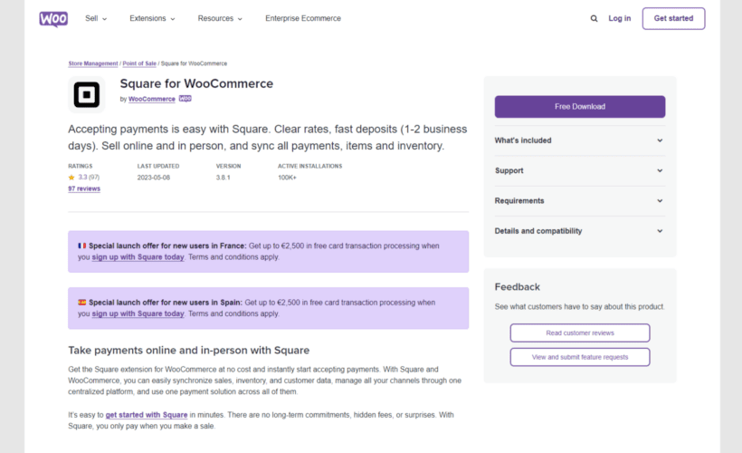 square for woocommerce