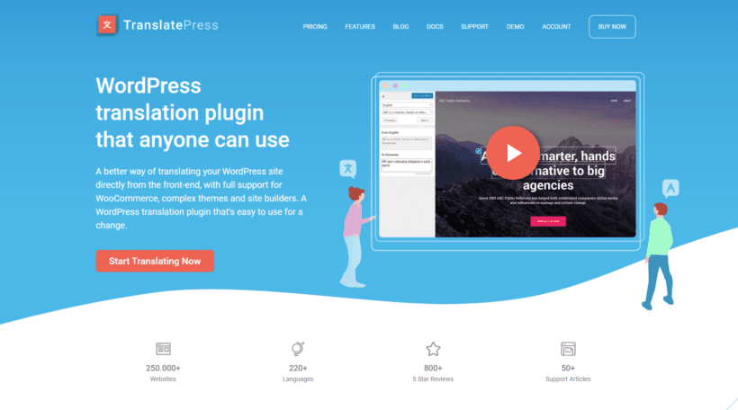 WordPress Translation Plugin - TranslatePress