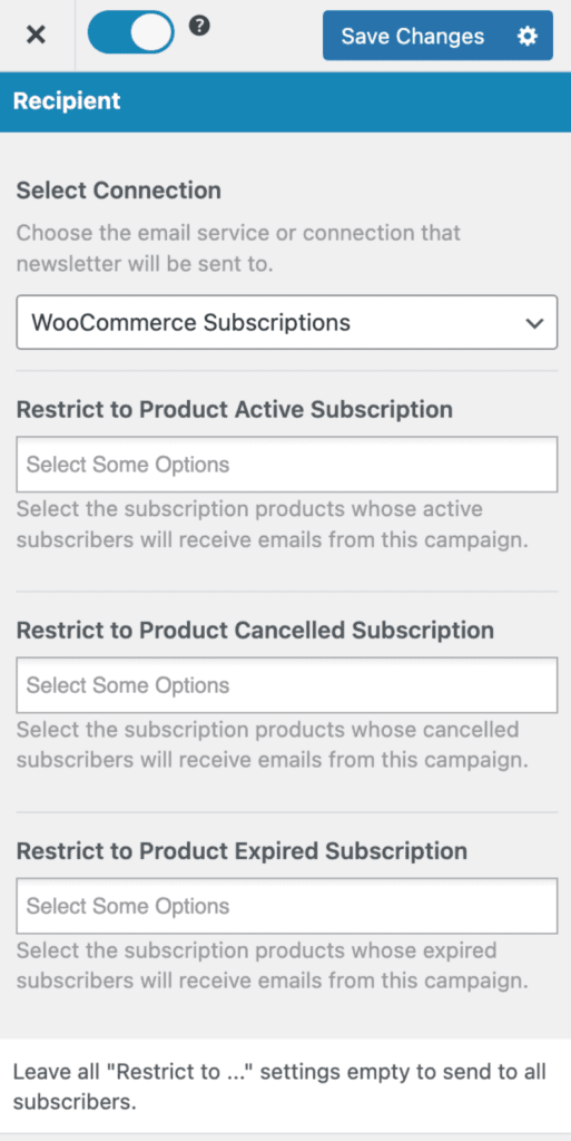 WooCommerce subscriptions