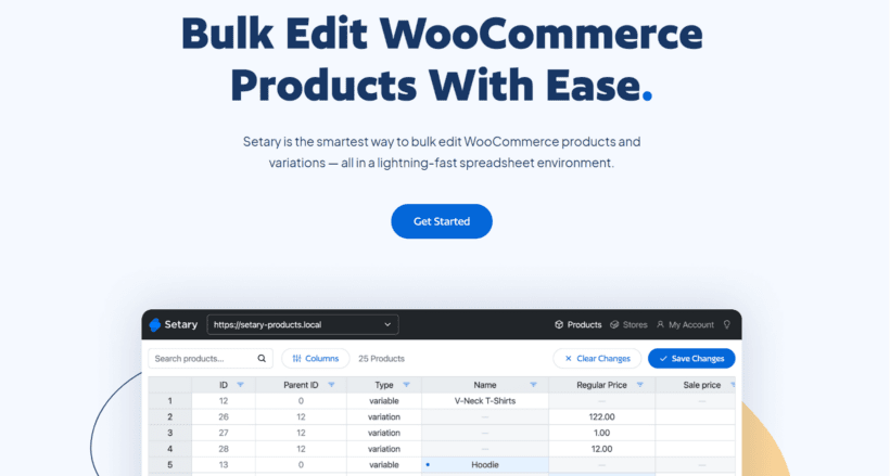 Setary WooCommerce Bulk Editor