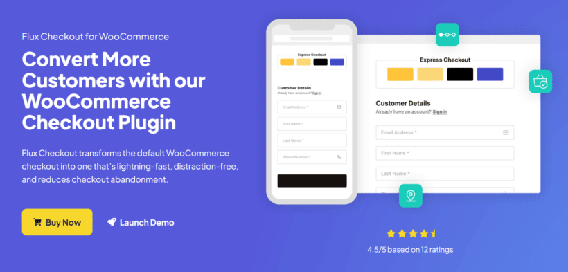 flux checkout woocommerce plugin