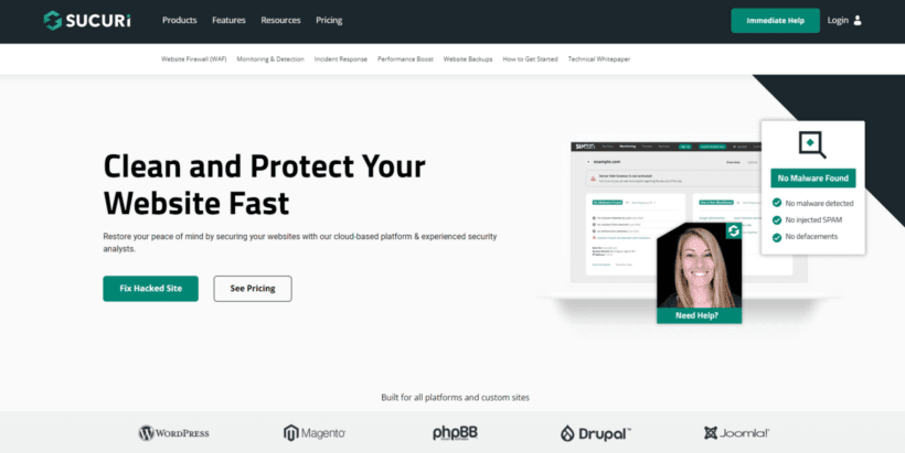 Sucuri WordPress security plugin