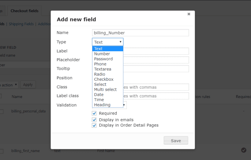 Add a Checkbox-Type Field to Checkout using Register Helper