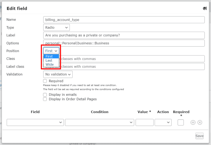 Setting Up Conditional Fields on WooCommerce Checkout Pages