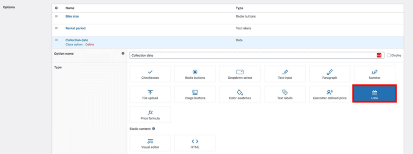 Barn2 Date Picker plugin-adding the date field