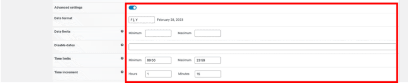 Barn2 WooCommerce Date Picker plugin - advanced settings