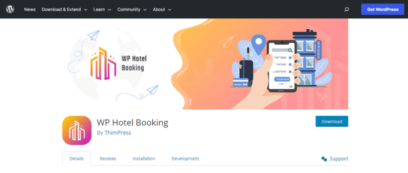 Hotel Booking plugin for WordPress WPHotel Booking