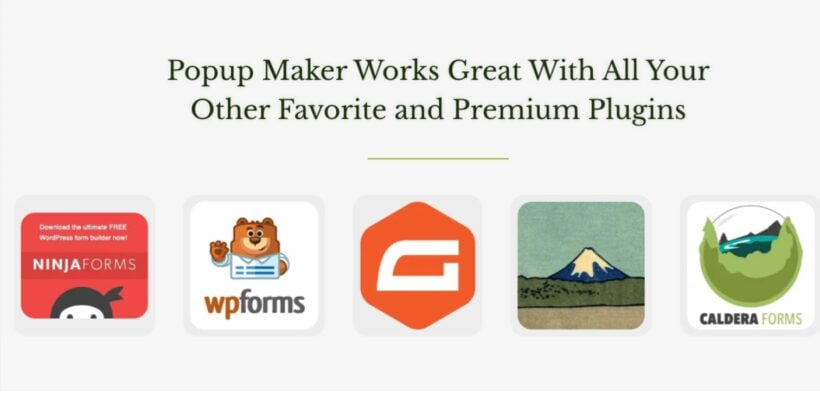 Popup Maker Form WordPress lightbox plugin